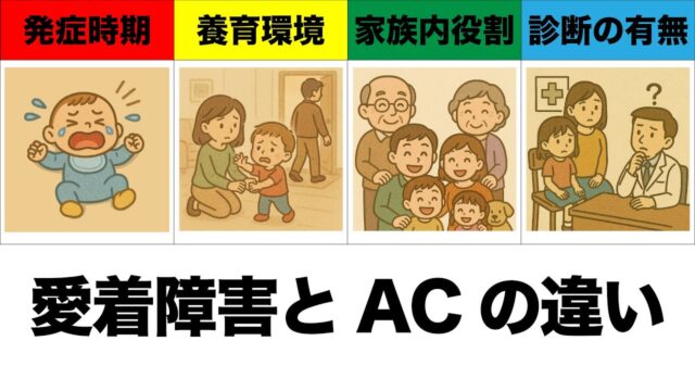 「愛着障害」と「アダルトチルドレン（AC）」の違いとは？ 似ている“生きづらさ”の根本原因を解説