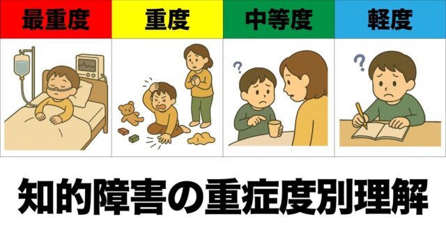 知的障害の重症度（軽度〜最重度）を徹底解説！IQだけじゃない「適応行動」の重要性とは？｜富山の現役指導員