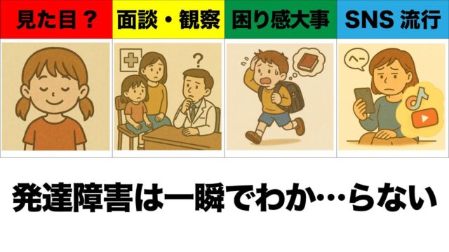「発達障害が瞬時に分かる」は本当？診断に必要な「持続性」と「多角的な視点」を現役指導員が解説