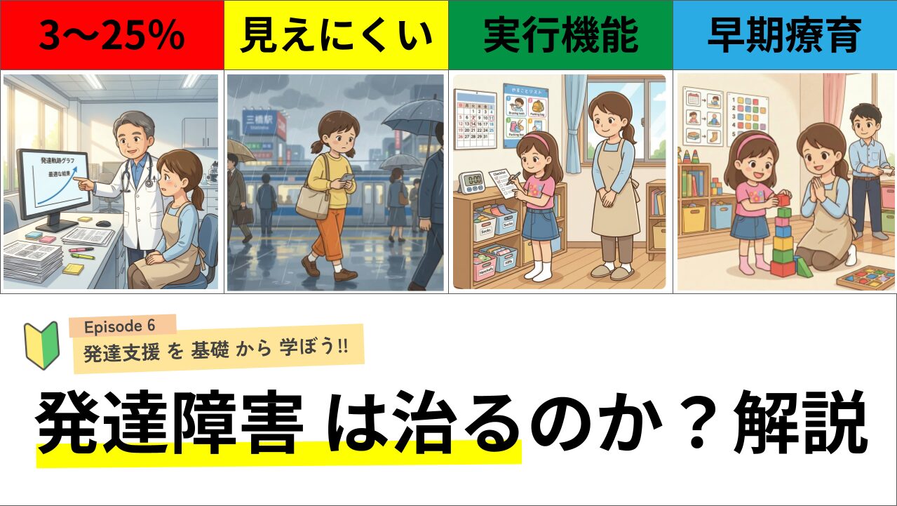発達障害は治るのか?|治らないけど「改善できる」という希望の話 | 富山こども発達net